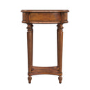 Jules 17.5 in. W Round Wood 1 Drawer End Table with Lower Open Shelf by Butler Specialty Company