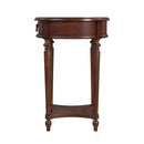 Jules 17.5 in. W Round Wood 1 Drawer End Table with Lower Open Shelf by Butler Specialty Company