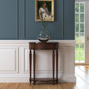 Ashby 22 in. W Demilune Wood 1 Drawer Console Table with Lower Open Shelf by Butler Specialty Company
