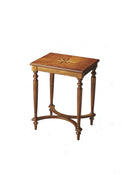 Tyler 18 in. W Rectangular Wood Side Table with 4-Way Match Veneer Inlay by Butler Specialty Company