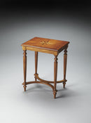 Tyler 18 in. W Rectangular Wood Side Table with 4-Way Match Veneer Inlay by Butler Specialty Company