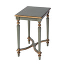 Tyler 18 in. W Rectangular Wood Side Table with 4-Way Match Veneer Inlay by Butler Specialty Company