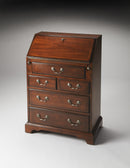 Danforth 25.5 in. W Rectangular Wood 5 Drawer Secretary with Drop Front Writing Surface by Butler Specialty Company