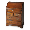 Danforth 25.5 in. W Rectangular Wood 5 Drawer Secretary with Drop Front Writing Surface by Butler Specialty Company