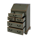 Danforth 25.5 in. W Rectangular Wood 5 Drawer Secretary with Drop Front Writing Surface by Butler Specialty Company