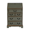 Danforth 25.5 in. W Rectangular Wood 5 Drawer Secretary with Drop Front Writing Surface by Butler Specialty Company