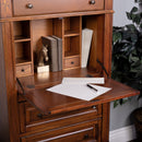 Wordsworth 27.75 in. W Wood 4 Drawer Secretary with Drop Front Writing Surface by Butler Specialty Company