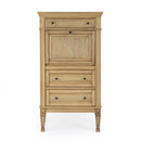 Wordsworth 27.75 in. W Wood 4 Drawer Secretary with Drop Front Writing Surface by Butler Specialty Company