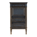 Wordsworth 27.75 in. W Wood 4 Drawer Secretary with Drop Front Writing Surface by Butler Specialty Company