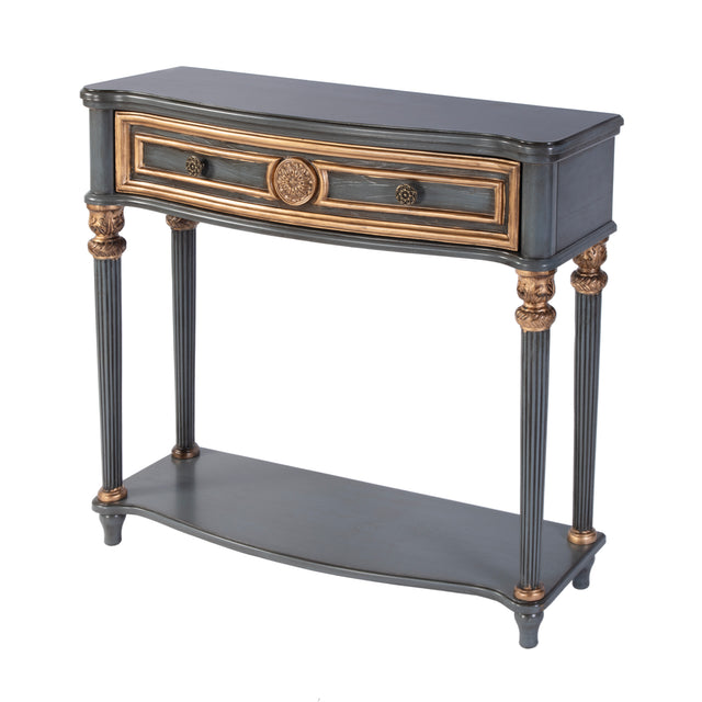 Alexander 37 in. W Rectangular Wood 1 Drawer Console Table with Lower Open Shelf by Butler Specialty Company