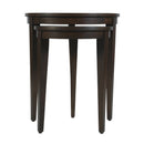 Lacey 24 in. W Round Wood Set of 2 Nesting Tables by Butler Specialty Company