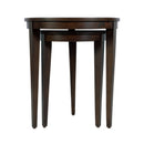 Lacey 24 in. W Round Wood Set of 2 Nesting Tables by Butler Specialty Company