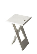 Hammond 11.75 in. W Square Wood Folding Side Table by Butler Specialty Company