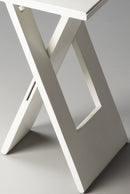 Hammond 11.75 in. W Square Wood Folding Side Table by Butler Specialty Company