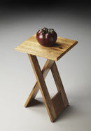 Hammond 11.75 in. W Square Wood Folding Side Table by Butler Specialty Company
