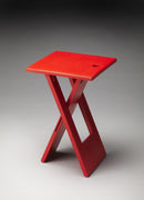 Hammond 11.75 in. W Square Wood Folding Side Table by Butler Specialty Company