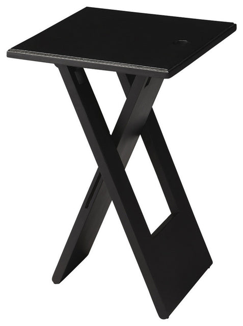 Hammond 11.75 in. W Square Wood Folding Side Table by Butler Specialty Company