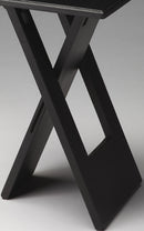 Hammond 11.75 in. W Square Wood Folding Side Table by Butler Specialty Company