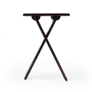 Hammond 11.75 in. W Square Wood Folding Side Table by Butler Specialty Company