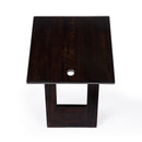 Hammond 11.75 in. W Square Wood Folding Side Table by Butler Specialty Company