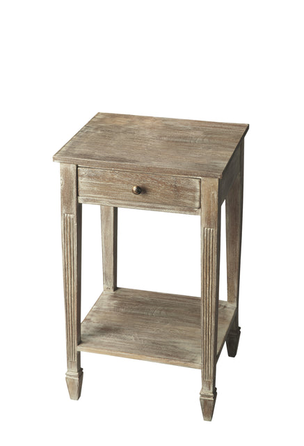 Bixby 16.5 in. W Rectangular Wood 1 Drawer Side Table with Open Lower Shelf by Butler Specialty Company