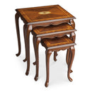 Thatcher 22 in. W Rectangular Solid Wood Set of 3 Traditional Nesting Tables by Butler Specialty Company