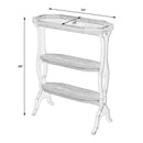 Hadley 22 in. W Octagonal Wood 3 Tier Side Table by Butler Specialty Company