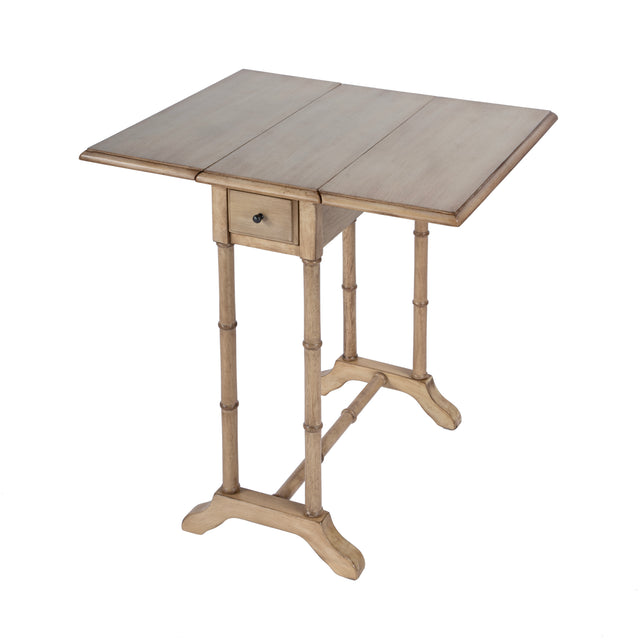 Darrow 24 in. W Fully Extended Rectangualr Wood Drop-Leaf 1 Drawer Side Table by Butler Specialty Company