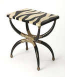 Burundi 16 in. W Rectangular Fossil Stone Side Table by Butler Specialty Company