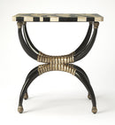 Burundi 16 in. W Rectangular Fossil Stone Side Table by Butler Specialty Company