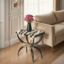 Burundi 16 in. W Rectangular Fossil Stone Side Table by Butler Specialty Company