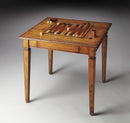 Breckinridge 30 in. W Square Wood Rustic 1 Drawer Game Table with Flip Over Top by Butler Specialty Company