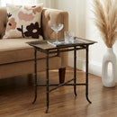 Meiling 23 in. W Rectangular All Metal Tray Top Side Table by Butler Specialty Company