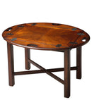 Carlisle 30 in. W Full Extended Oval Wood Butler Traditional Coffee Table by Butler Specialty Company
