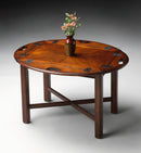 Carlisle 30 in. W Full Extended Oval Wood Butler Traditional Coffee Table by Butler Specialty Company