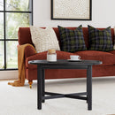 Carlisle 30 in. W Full Extended Oval Wood Butler Traditional Coffee Table by Butler Specialty Company