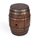 Calumet 15.75 in. W Round Wood Rustic 1 Door Barrel Side Table by Butler Specialty Company