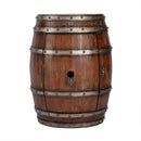 Calumet 15.75 in. W Round Wood Rustic 1 Door Barrel Side Table by Butler Specialty Company