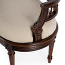 Hathaway 37 in. W Oval Upholstered and Wood Traditional Low Back Accent Bench by Butler Specialty Company