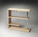 Broadway 40 in. W Rectangular Wood and Metal 4 Tier Modern Open Bar Cabinet with Glass Holders by Butler Specialty Company
