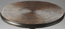 Beaumont 18 in. W Round Metal Pedestal Base Side Table by Butler Specialty Company