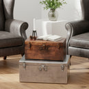 Spirit Rectangular Iron Set of 3 Storage Trunk Set by Butler Specialty Company