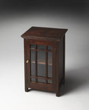 Baxter 15.75 in. W Rectangular Wood and Glass 1 Door Accent Storage Cabinet by Butler Specialty Company