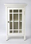 Baxter 15.75 in. W Rectangular Wood and Glass 1 Door Accent Storage Cabinet by Butler Specialty Company