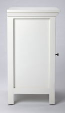 Baxter 15.75 in. W Rectangular Wood and Glass 1 Door Accent Storage Cabinet by Butler Specialty Company