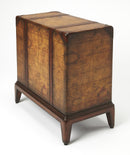 Vasco 13 in. W Rectangular Wood Old World Map 2 Drawer Side Table by Butler Specialty Company