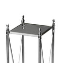 Deidre 9.25 in. W x 35.75 in. H Glass and Metal Pedestal Plant Stand by Butler Specialty Company