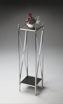 Deidre 9.25 in. W x 35.75 in. H Glass and Metal Pedestal Plant Stand by Butler Specialty Company