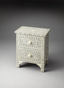 Vivienne 18 in. W Rectangular Bone Inlay 2 Drawer Accent Chest by Butler Specialty Company