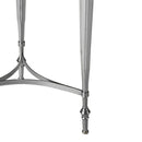 Ciara 16.25 in. W Round Glass and Metal Side Table by Butler Specialty Company